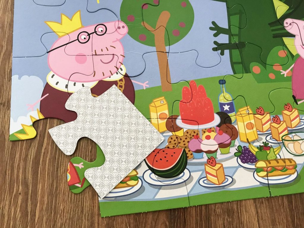 Świnka peppa puzzle maxi