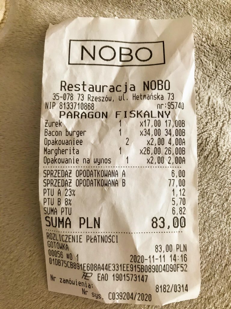 Restauracja NOBO RZESZÓW 