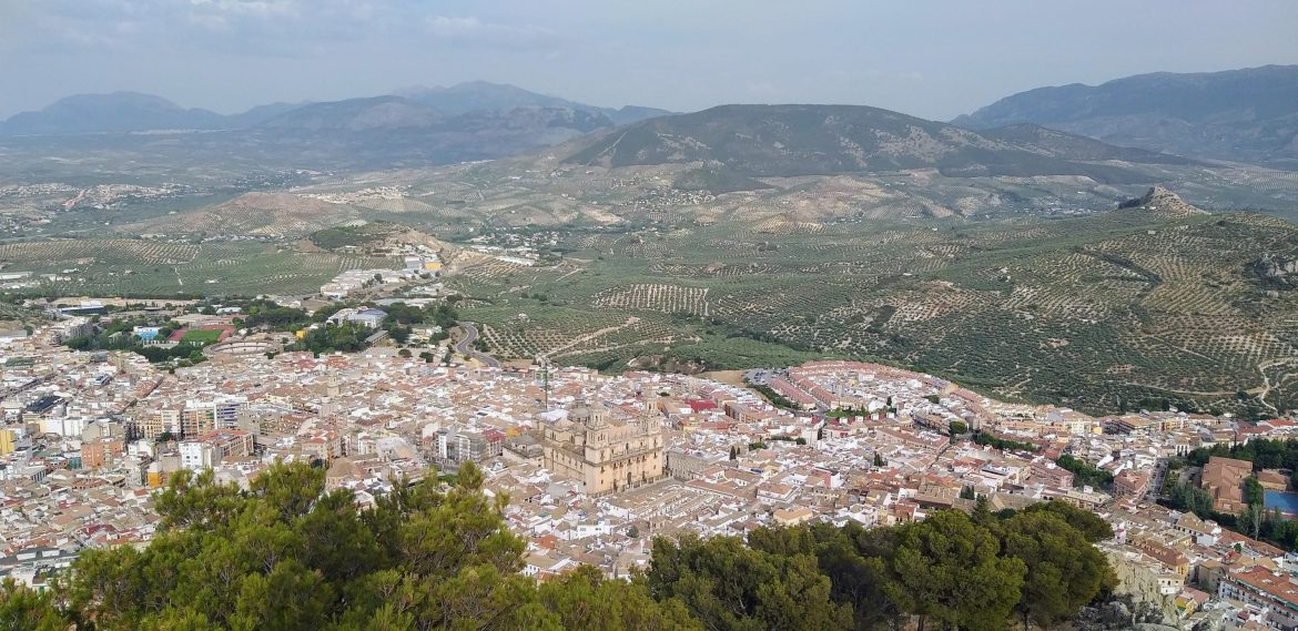 Panoramia miasta Jaen