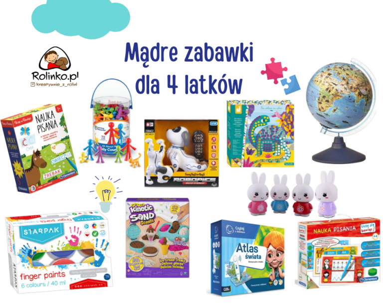 Zabawki Dla 4 Letniej Dziewczynki Mądre zabawki dla 4 latka – ROLINKO