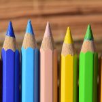 kolorowe kredki