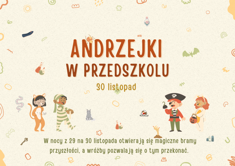 andrzejki w przedszkolu