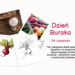 dzień buraka w przedszkolu i żłobku