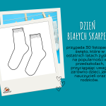 dzień białych skarpetek w przedszkolu, żłobku i szkole