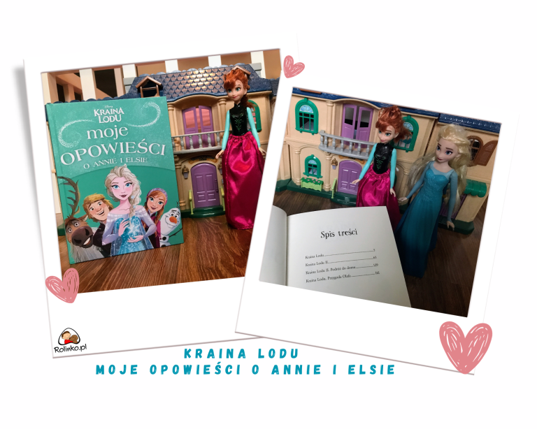 recenzja na blogu książki kraina lody moje Opowieści o Annie i Elsie