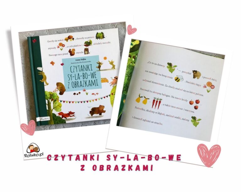 Czytanki sylabowe z obrazkami – nauka czytania