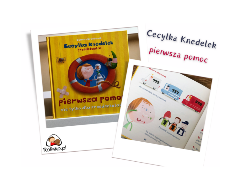 Cecylka knedelek książki dla dzieci recenzja pierwsza pomoc