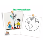 Światowy dzień ziemi, atrakcje, kolorowanki dla dzieci
